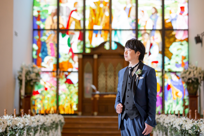 ご新郎様ソロショット