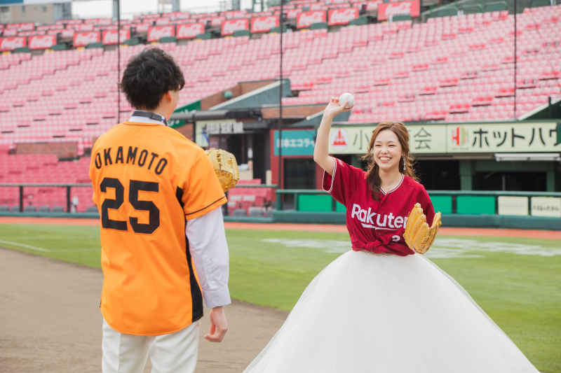 投げる姿に胸キュン！