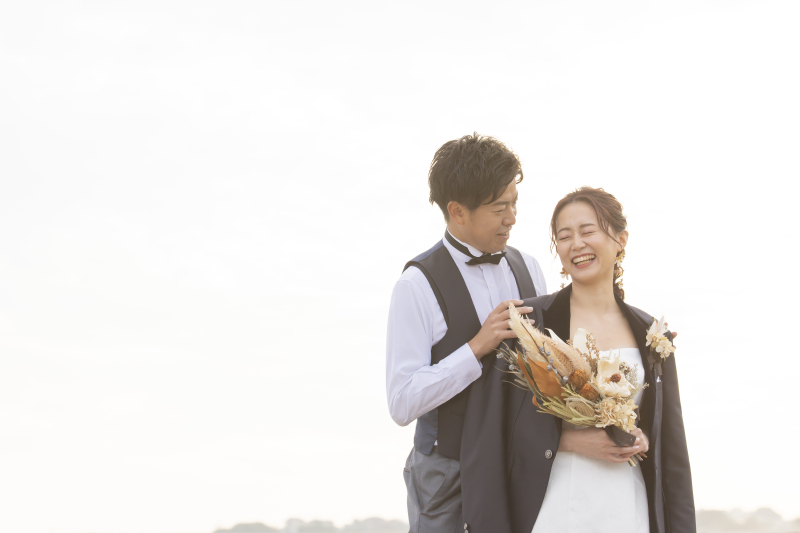 ジャケットをかけて