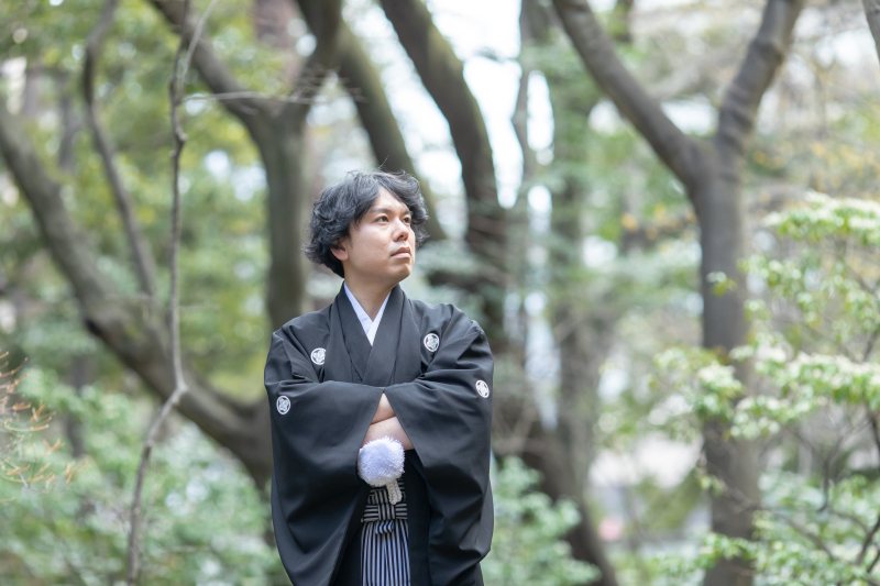 ご新郎様ソロショット