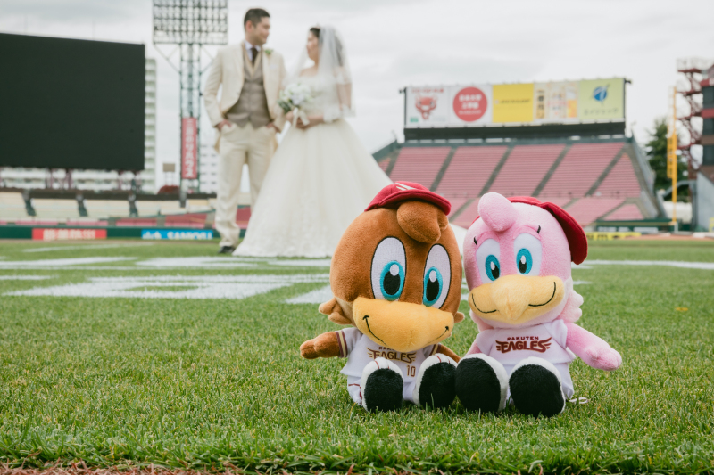 ぬいぐるみと一緒に