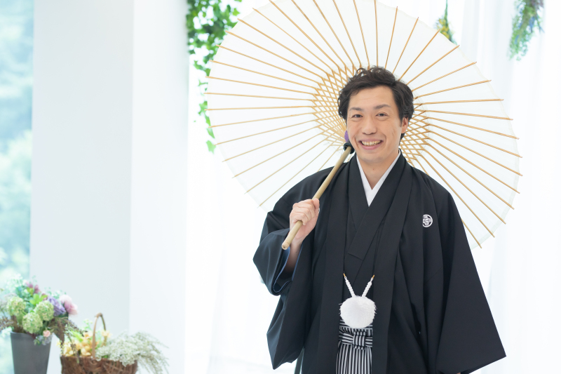 ご新郎様ソロショット