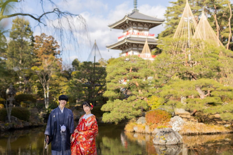 和装撮影からスタートです！