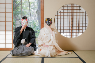 本格茶室でフォトウェディング＊
