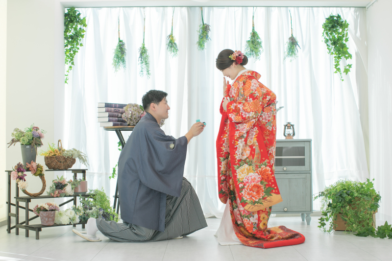 プロポーズシーン