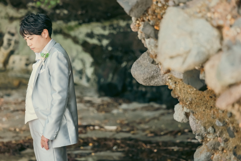 ご新郎様ソロショット