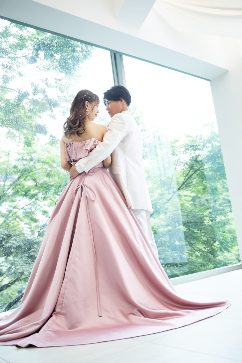 バクショットも!トレーンのボリュームがかわいい!