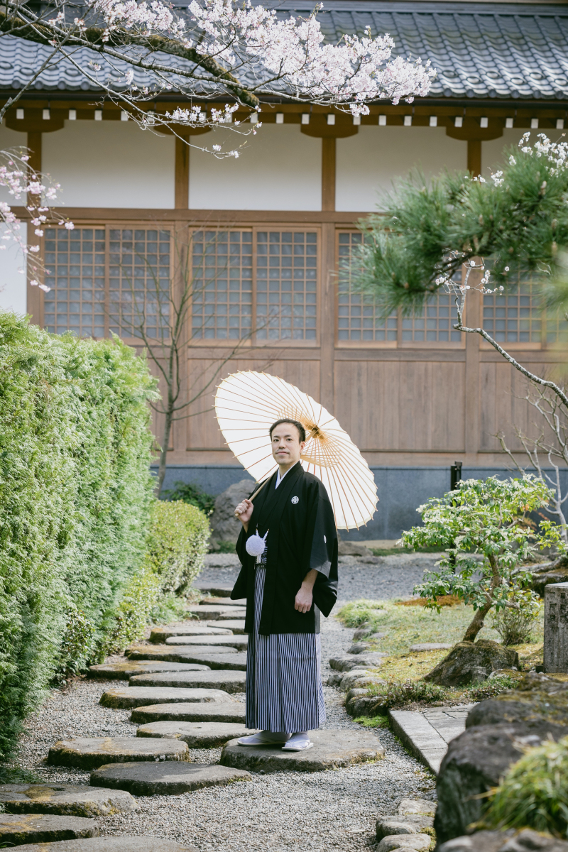 ご新郎様ソロショット