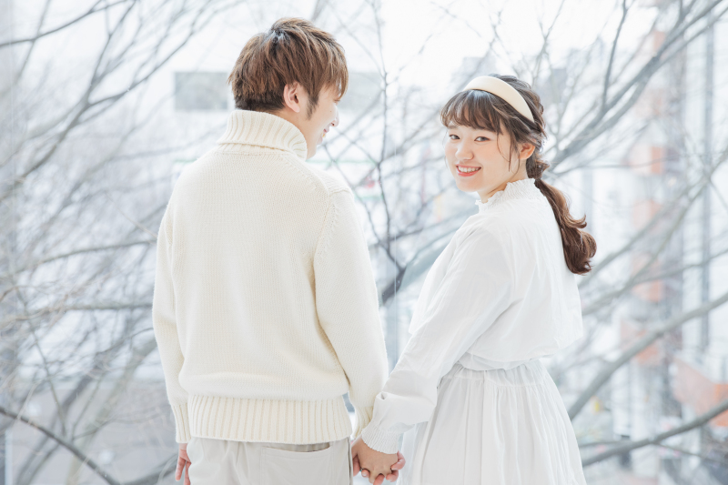 振り向きショット