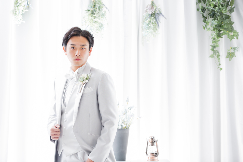 ご新郎様ソロショット