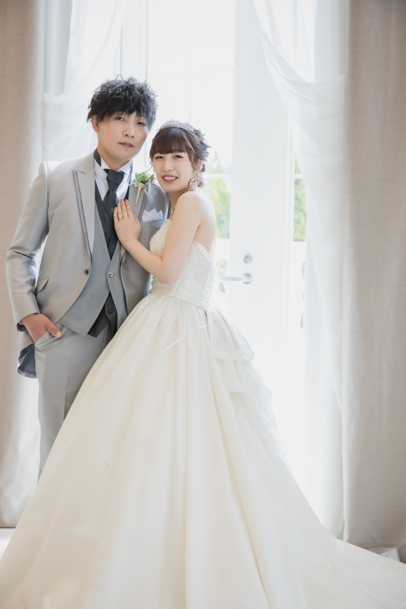 寄り添うお二人