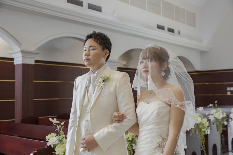 チャペルフォトウェディングへ