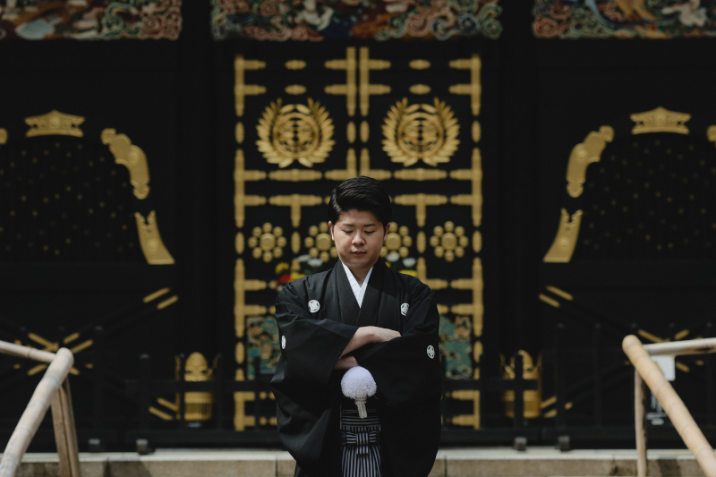 ご新郎様ソロショット！