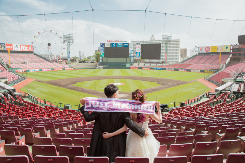 グラウンドを眺めて