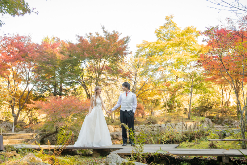 幸せそうなお二人