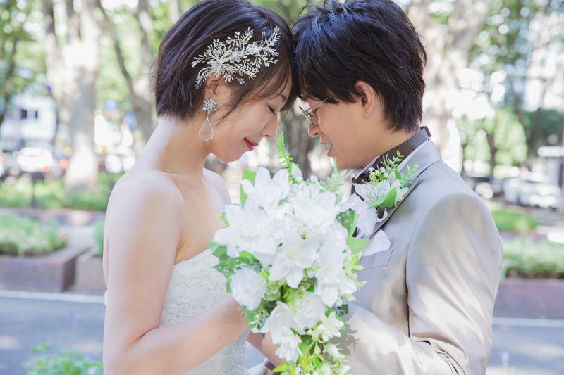 おでここっつんこ