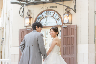 洋装　ロケーション撮影