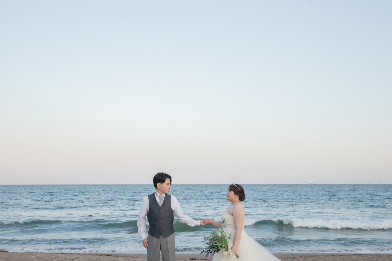 ご新郎様のベスト姿も残してみては?