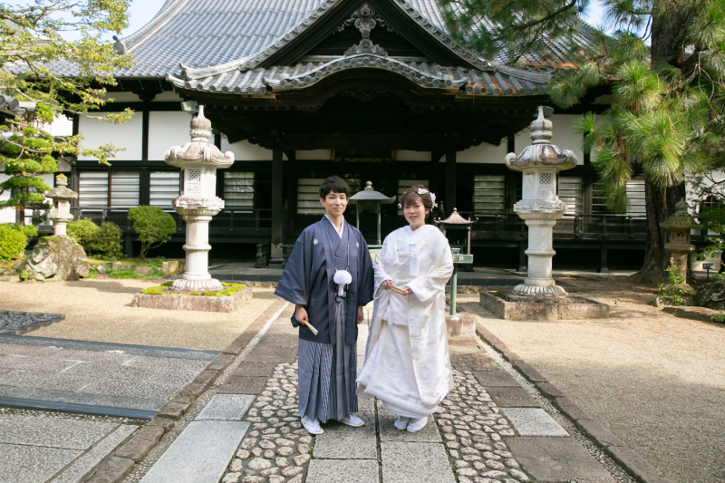 伝統的な和建築と一緒に！厳かな雰囲気がとても素敵