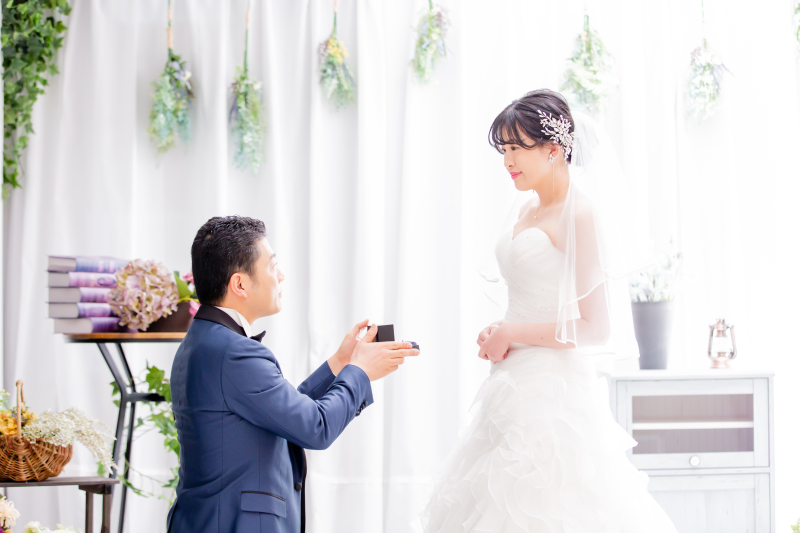 プロポーズシーン