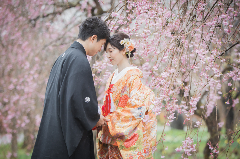 おでこをこっつんこ