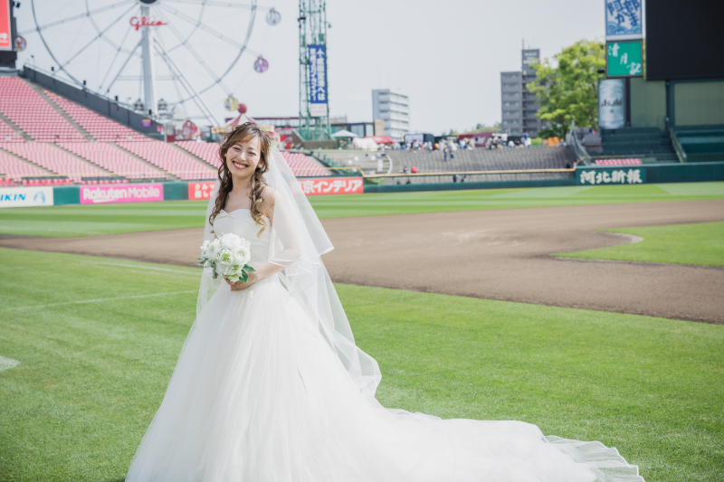 ご新婦様のソロショット