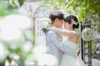 洋装　ロケーション撮影