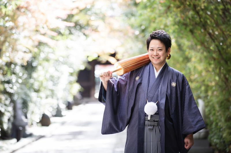 ご新郎様ソロショット