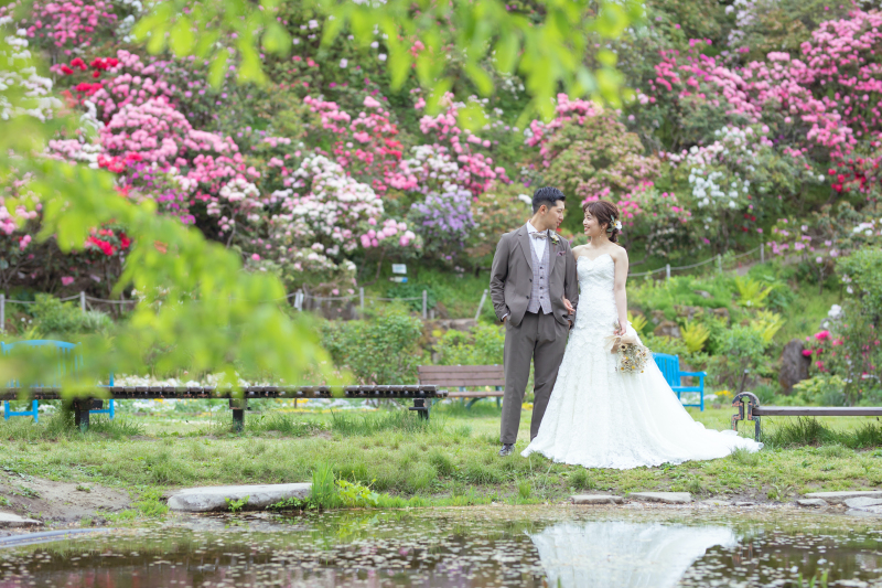 色鮮やかな自然に囲まれて