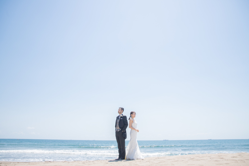 雲ひとつない晴天のもとで・・・♪