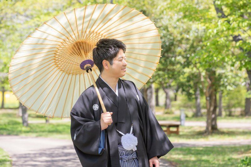 ご新郎様ソロショット