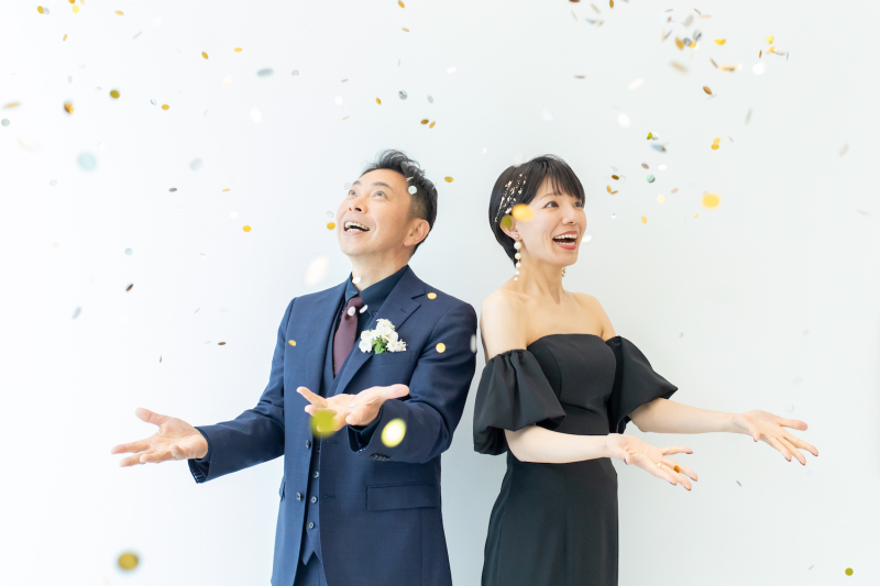 お二人の自然な表情が素敵です!