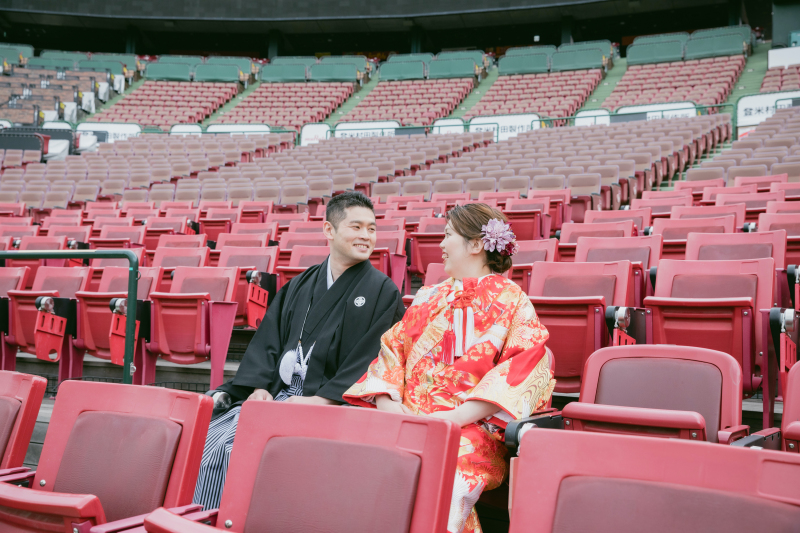 楽しそうに話す2人