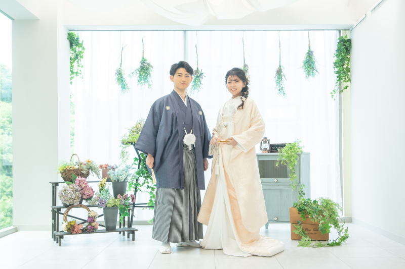 和装撮影スタート!