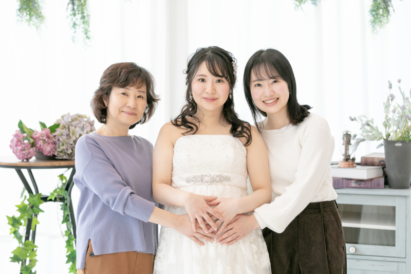 ご家族みんなで、赤ちゃんが待ち遠しい様子をパシャリ