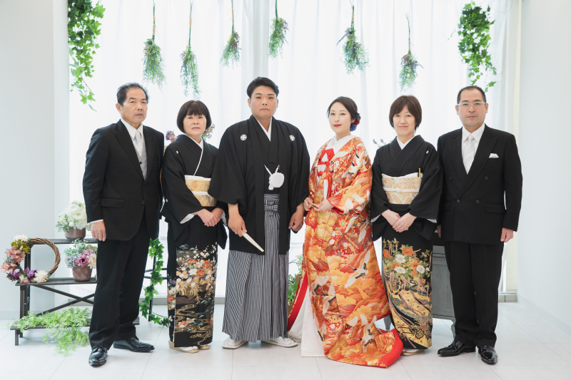 ご親族様の衣装レンタルも対応しています！