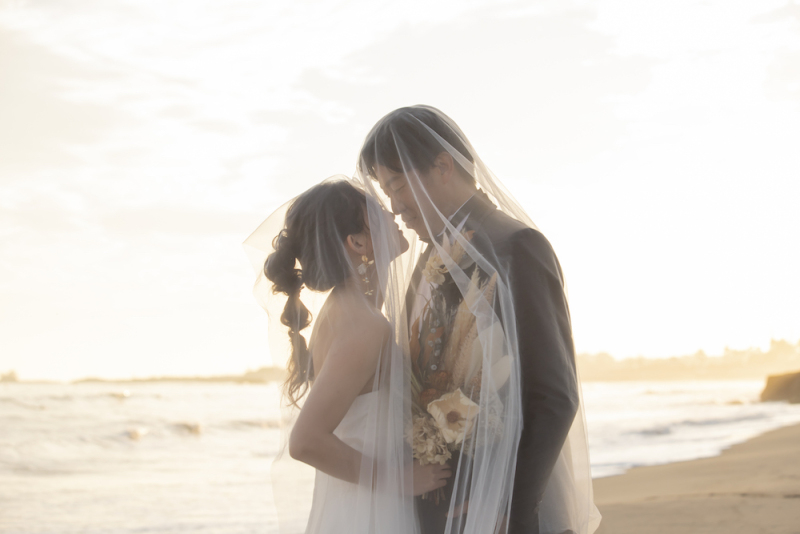 【七ヶ浜ロケーションフォト】フォトジェニックな撮影を！選べる夕景も◎（ヘアメイク・移動費・申請費・全データ150cut付き!）