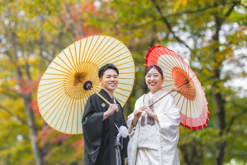 【みちのく杜の湖畔公園ロケーションフォト】和装／自然と昔ながらの街並みと♪（ヘアメイク・移動費・申請費・全データ150cut）