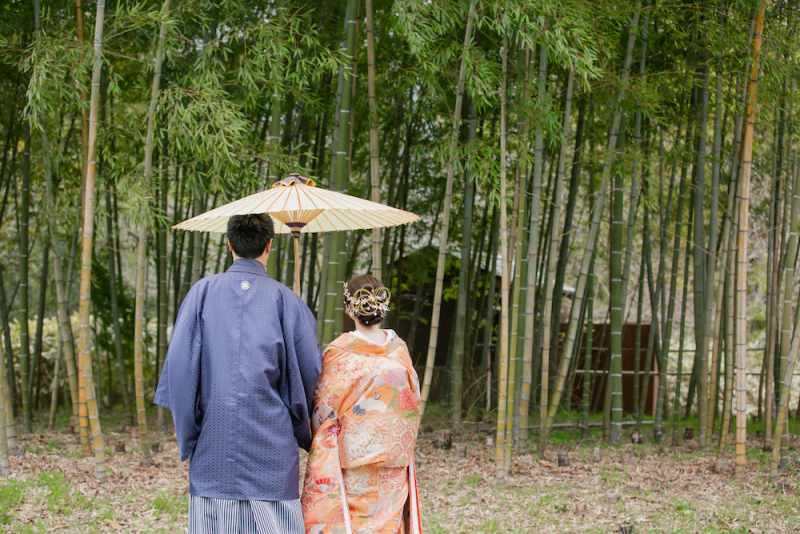 【みちのく杜の湖畔公園ロケーションフォト】和装／自然と昔ながらの街並みと♪（ヘアメイク・移動費・申請費・全データ150cut）