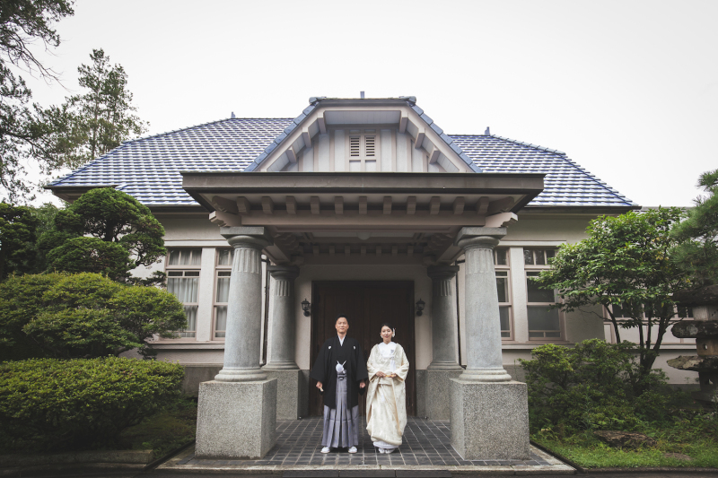 【知事公館ロケーションフォト】由緒ある公館で撮影♪和装にも洋装にも◎(ヘアメイク・移動費・申請費・全データ150cut付き!)