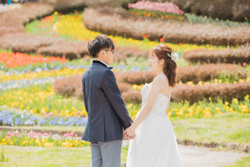 【みちのく杜の湖畔公園ロケーションフォト】和装＆洋装セットの2着プラン！（ヘアメイク・移動費・申請費・全データ付き）