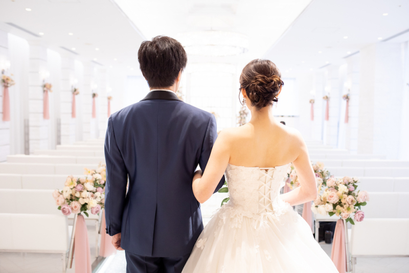 【チャペルプラン】仙台クリスタルチャペルでのフォトウェディング♪(ヘアメイク・移動費・申請費・全データ付き)