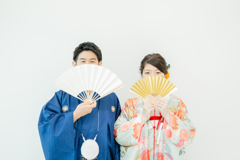 【スタジオフォト】選べる2着撮影！ウェディングドレス・カラードレス・白無垢・色打掛から2着セレクト♪ （全データ・ヘアメイク付）