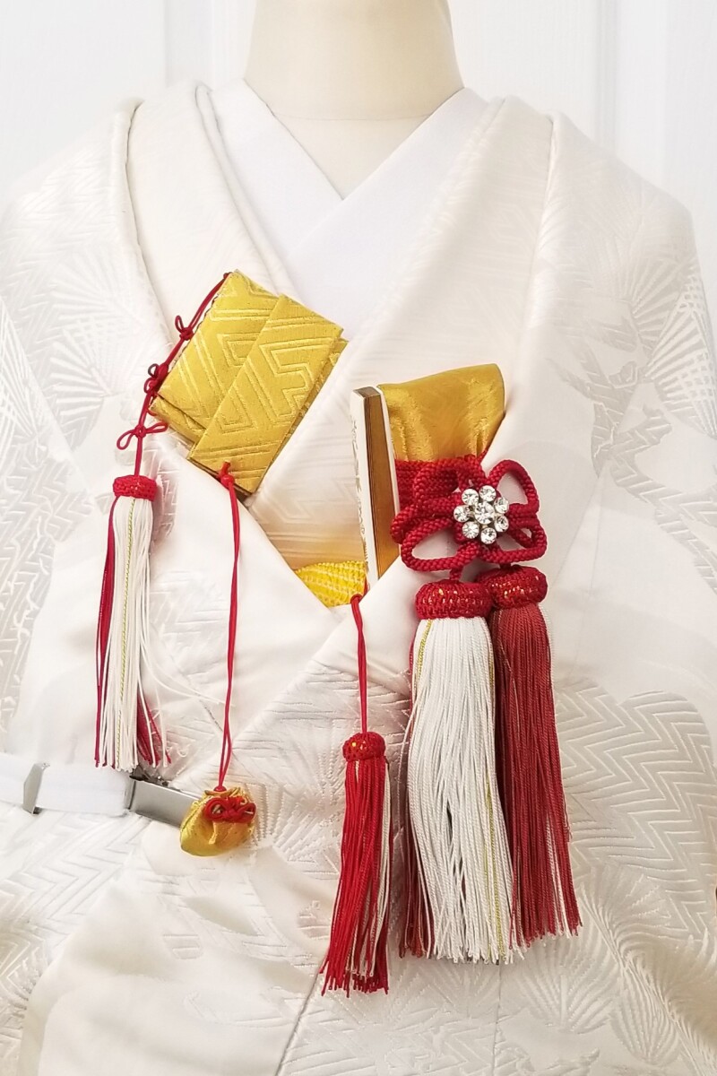 金 赤　筥迫・懐剣