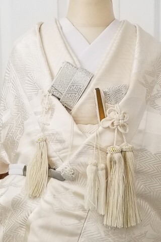 シルバー　筥迫・懐剣