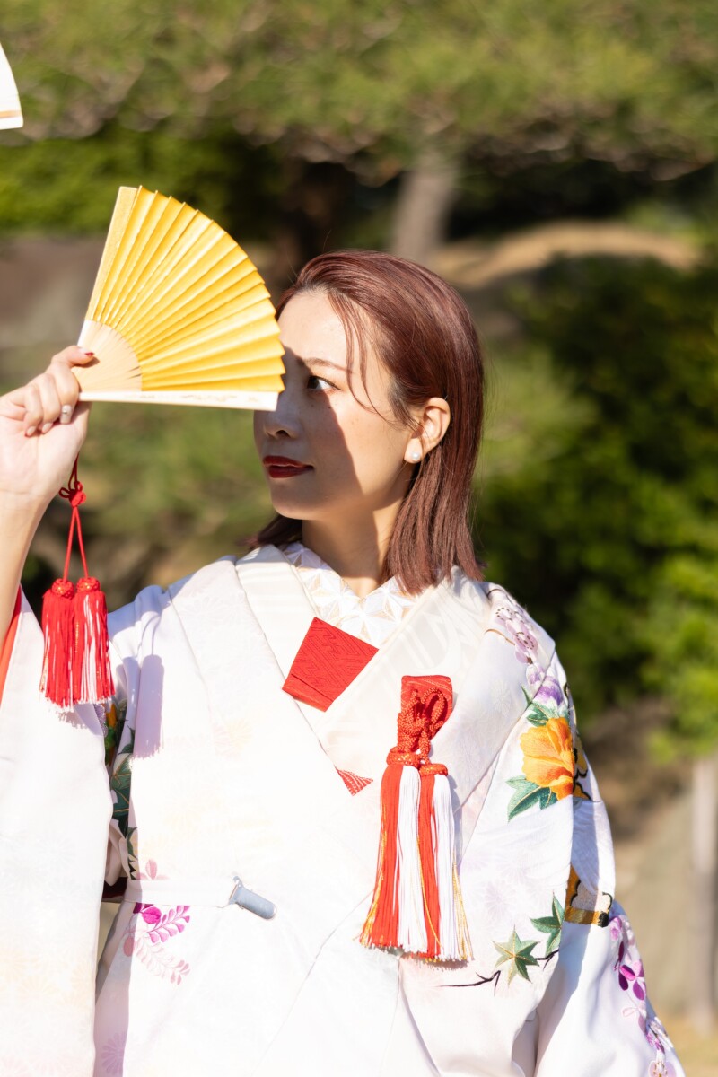 赤　筥迫・懐剣