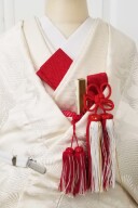 赤　筥迫・懐剣