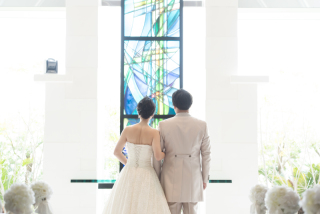 【洋装】ポートピアホテルチャペル＆洋装スタジオ撮影