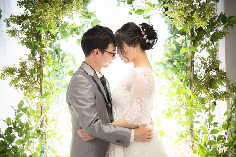 グリーンに包まれる光の中で、、、