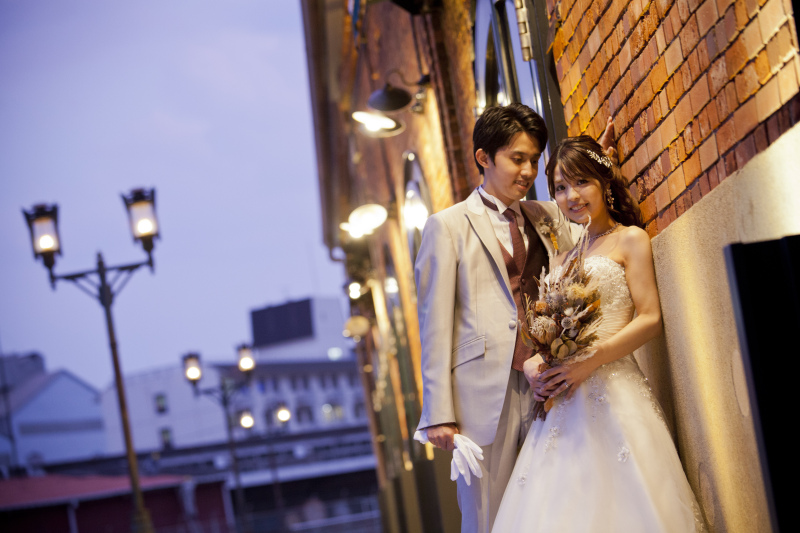 赤レンガ倉庫前